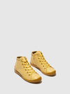 Lace-up Ankle Boots ISLEENIII747 LT. YELLOW W/DK.YELLOW SOLE